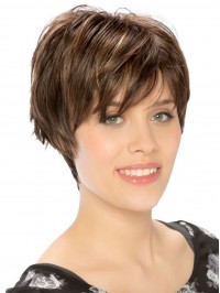 Straight Short Capless Synthetic Wig