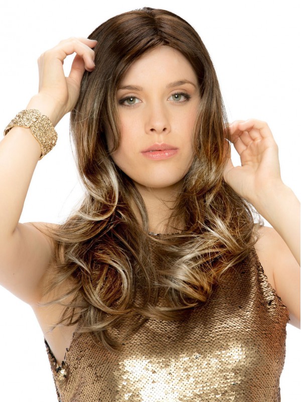 Long Wavy Capless Synthetic Wigs