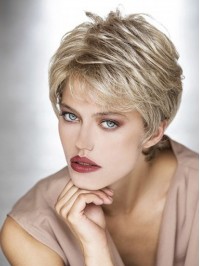 Wavy Straight Capless Short Synthetic Wig