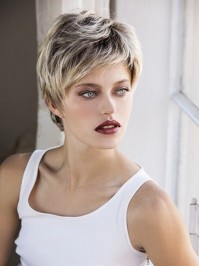 Short Wavy Synthetic Lace Front Wigs