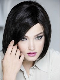 Synthetic Straight Short Bob Capless Wigs