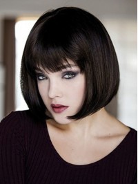 Bob Short Straight Capless Synthetic Wigs