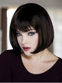 Bob Short Straight Capless Synthetic Wigs