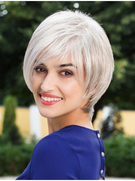 Straight Short Bob Synthetic Capless Wigs