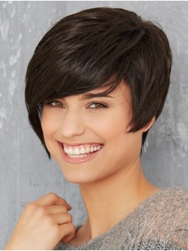 Capless Synthetic Straight Short Bob Wig