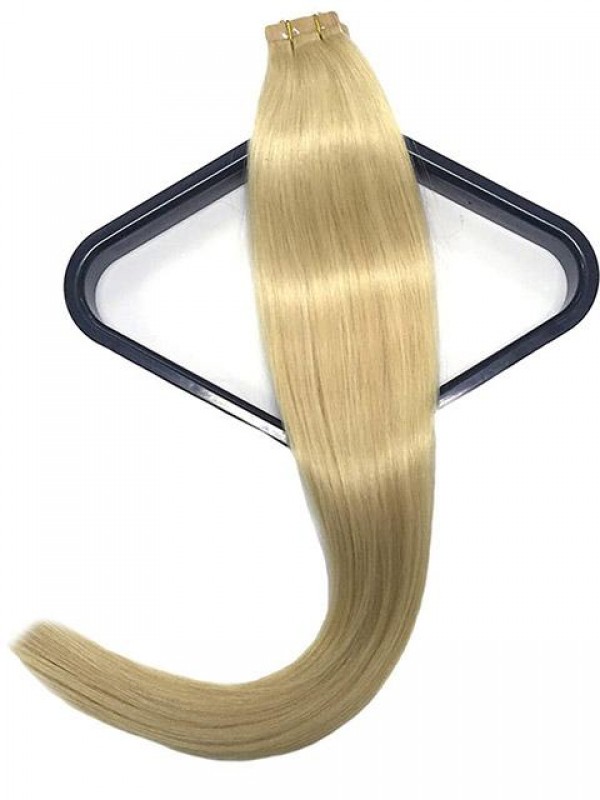1 Bundle Silky Straight Skin Soft Weft Human Hair Tape Extension