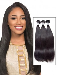 1 Bundle Virgin Straight Weave Weft Human Hair Extensions