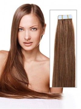 20pcs Skin Weft Tape in Straight Human Hair Extens...