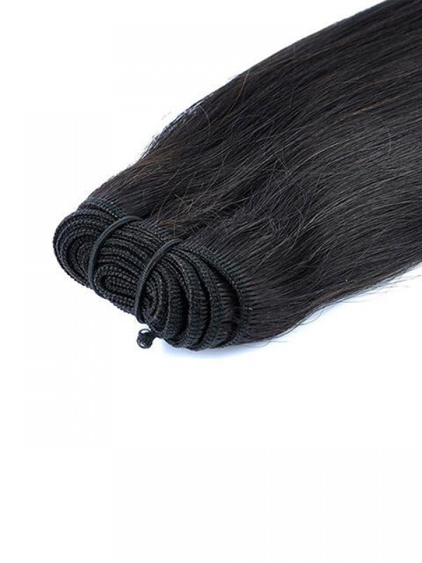 16" 100g/Bundle Women's Silky Straight Virgin Human Hair Weave Weft Extensions