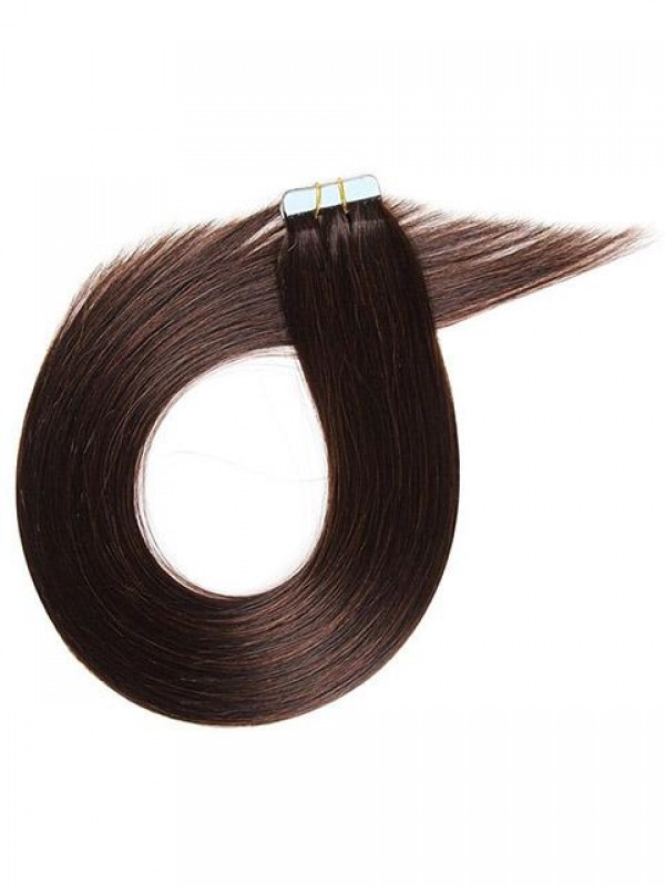 20pcs Tape In Slilky Straight Seamless Skin Weft Human Hair Extensions