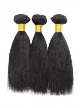 3 Bundles 100% Real Natural Remy Human Hair Weave ...