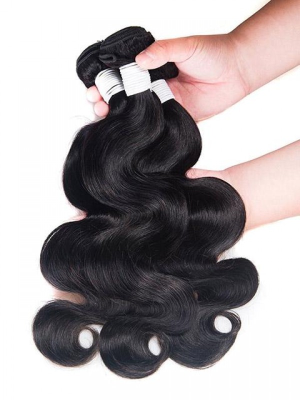 3 Bundles Virgin Hair Body Wave Human Hair Weaves