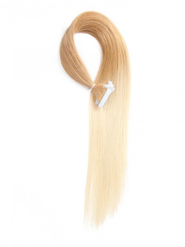 20pcs 50g Ombre Straight Tape In Hair Extensions