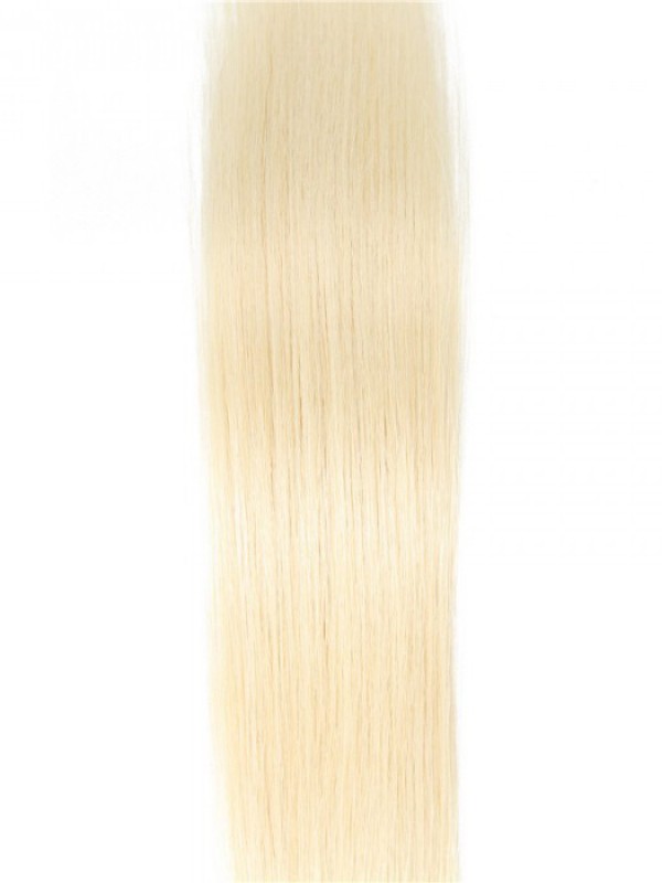 20pcs 50g Platium Blonde Straight Tape In Hair Extensions